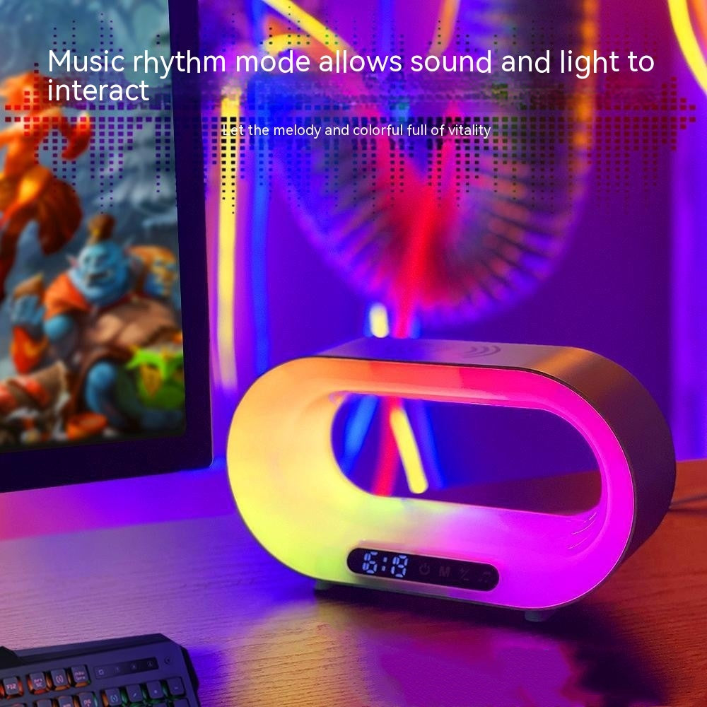Multi-function 3 In 1 LED Night Light with Wireless Charging