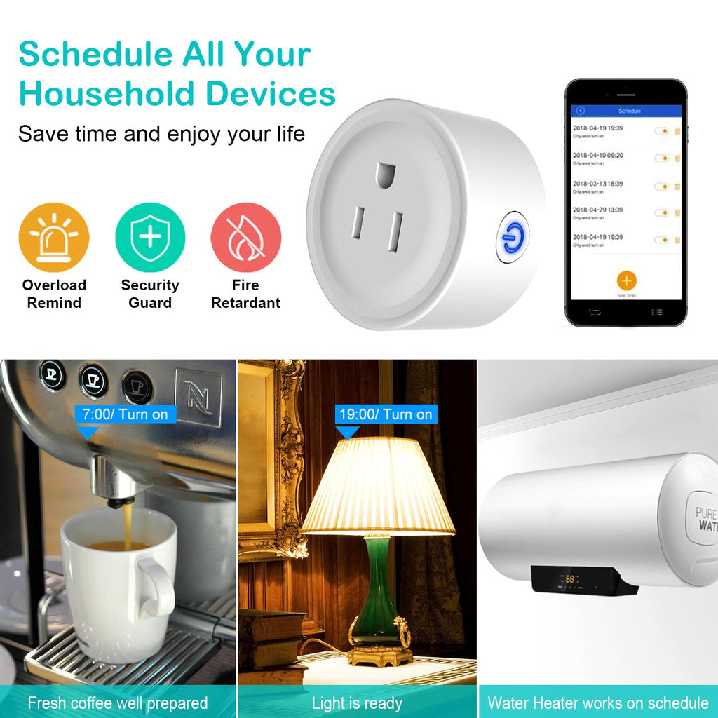 WiFi Smart Plug Alexa Google