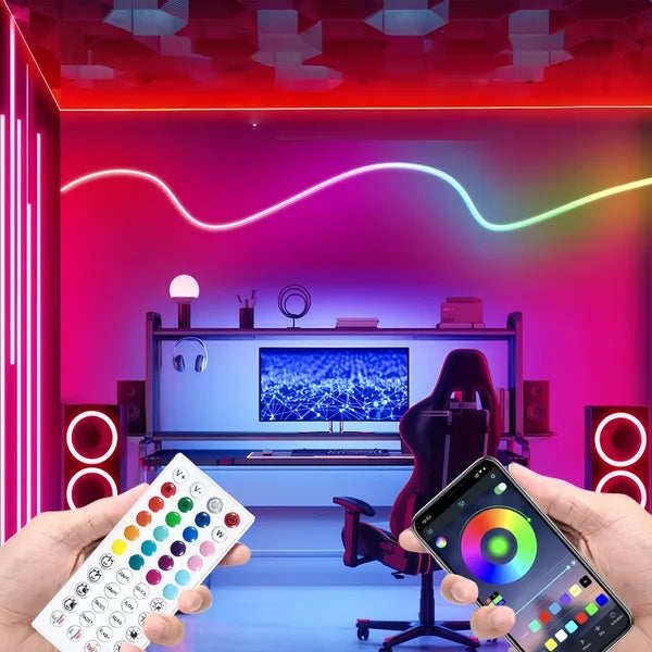 RGB Neon LED Strip Lights Music Sync
