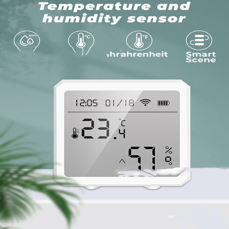 WiFi Smart Temperature Humidity Sensor Meter Hygrometer Monitor