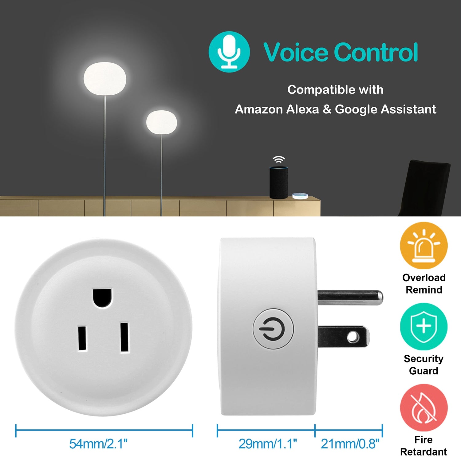 WiFi Smart Plug Alexa Google